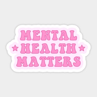 Mental health matters Sticker